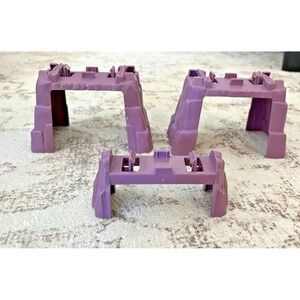 Thomas & Friends Fix 'em Up Friends Toy Train Parts Pieces Purple Bridge Tunnel